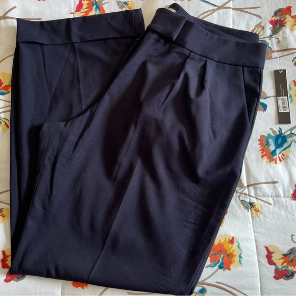 NWT TAHARI ASL Navy Blue Dress Pants - Picture 8 of 11
